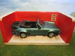 1/16 Porsche 930 911 Cabrio Turbo Polistil Groen-Metallic, Ophalen of Verzenden, Zo goed als nieuw, Overige merken