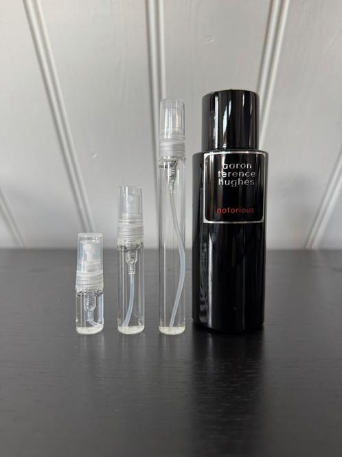 Notorious, Aaron Terence Hughes, Verzamelen, Parfumverzamelingen, Zo goed als nieuw, Miniatuur, Ophalen of Verzenden
