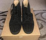 Zwarte Christian Louboutin Sneakers Maat 42, Zwart, Nieuw, Ophalen of Verzenden, Sneakers of Gympen