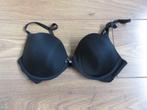 NIEUW * Voorgevormde, beugel bh Plunge, Hunkemöller maat 80B, Hunkemöller, Ophalen of Verzenden, Zwart, BH