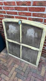 Oud ijzeren stal raam bovenste gedeelte kan open., Gebruikt, Minder dan 80 cm, Ophalen of Verzenden, 80 tot 120 cm