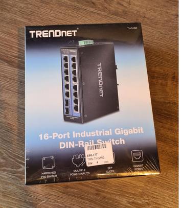 Trendnet TRN TI-G162 Switch - NIEUW! beschikbaar voor biedingen