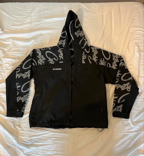 Corteiz Elitework jas, Kleding | Heren, Jassen | Zomer, Nieuw, Maat 52/54 (L), Zwart, Ophalen of Verzenden