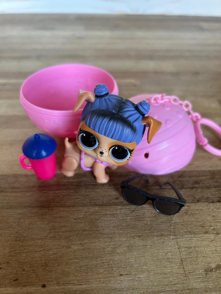 L.O.L. Surprise! Winter Disco Fluffy Pets Daring Doggie, Ophalen of Verzenden, Gebruikt