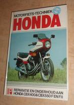 Honda CBX400 & CBX550 F & F2 Werkplaatshandboek (Peters), Honda