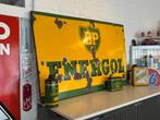 Vintage BP Energol Emaille Reclamebord, Ophalen, Reclamebord, Gebruikt, .