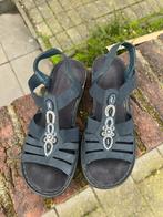 Rieker sandalen slippers 37, Kleding | Dames, Sandalen of Muiltjes, Blauw, Ophalen of Verzenden, Rieker