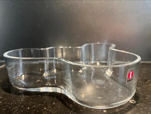 Iittala Fins Design Schaal Transparant Alvar Aalto 19,5 cm, Huis en Inrichting, Woonaccessoires | Schalen en Manden, Zo goed als nieuw
