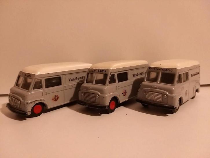 Commer bestelwagen "Van Gend & Loos" (3 stuks!), Hobby en Vrije tijd, Modelauto's | 1:50, Zo goed als nieuw, Bus of Vrachtwagen