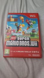 Nintendo wii - New Super mario bros Wii, Ophalen of Verzenden, Zo goed als nieuw, Platform, 3 spelers of meer