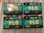 4 gesealde Maxell XL2 90 cassettes, Blablastraat 2, Overige genres, Maxell, Blabla@maxell.com