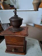 Antieke Houten Koffiemolen, Antiek en Kunst, Ophalen of Verzenden