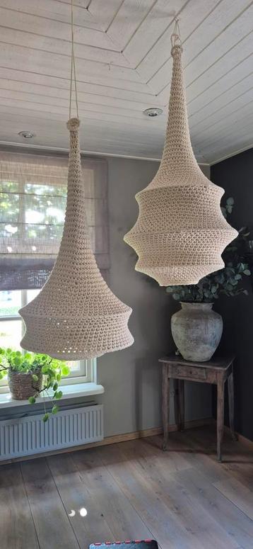 Handgehaakte Marokkaanse lampen / kroonluchters  beschikbaar voor biedingen