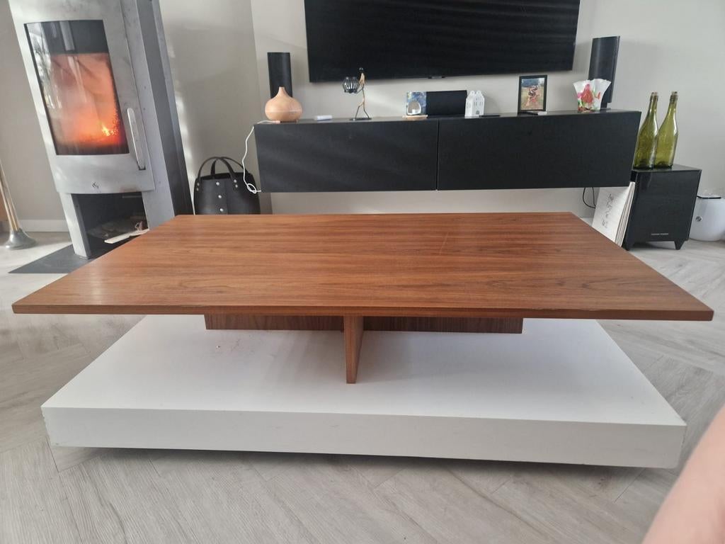 Design Salontafel Amerikaans notenhout, Ophalen
