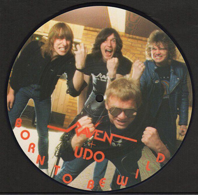 Raven + Udo ‎– Born To Be Wild  Originele Picture Single, Cd's en Dvd's, Vinyl Singles, Nieuw in verpakking, Single, Pop, 7 inch