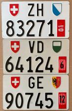 Kentekenplaat nummerplaat ZWITSERLAND SPECIAL, Verzamelen, Overige Verzamelen, Ophalen of Verzenden, Gebruikt