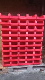 50 Gebruikte Magazijnbakken Schäfer 35x20x15cm Rood, Doe-het-zelf en Verbouw, Kratten en Dozen, Ophalen, Gebruikt, Minder dan 50 cm