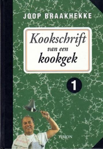kookschrift van een kookgek 1,2,en 3 joop braakhekke beschikbaar voor biedingen