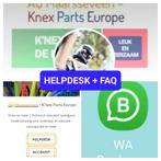 K'nex Onderdelen Mix - 100 Stuks, Gebruikt, 400 N 7th St, Hatfield, PA 19440, USA, Ophalen of Verzenden, K'nex