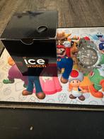 Ice watch grijs en zwart, Kunststof, Polshorloge, Kunststof, Zo goed als nieuw
