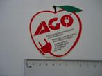 sticker oud Ago elektro techniek oude tonge retro, Verzenden, Zo goed als nieuw, Bedrijf of Vereniging