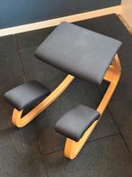 Stokke Varier Knielstoel - Zwart Naturel, Huis en Inrichting, Stoelen, Gebruikt, Ophalen of Verzenden, Knielstoel, Hout