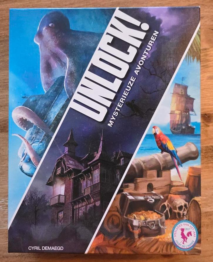 Escaperoomspel Unlock!, Hobby en Vrije tijd, Gezelschapsspellen | Bordspellen, Nieuw, Ophalen of Verzenden