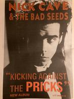 Paginagrote A3 advertentie NICK CAVE Kicking Against release, Cd's en Dvd's, Vinyl | Pop, Ophalen of Verzenden