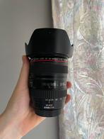 Canon EF 24-105mm L IS USM lens + zonnekap (NIEUWSTAAT), Audio, Tv en Foto, Fotografie | Lenzen en Objectieven, Ophalen of Verzenden