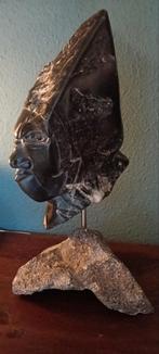 Afrikaans Speksteen Beeld - Handgemaakt, Antiek en Kunst, Kunst | Beelden en Houtsnijwerken, Ophalen