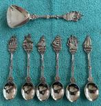 Verzilverde D.E. theelepeltjes en suikerlepel, Ophalen of Verzenden