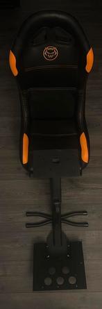 Qware racestoel + Hori race stuur, Spelcomputers en Games, Spelcomputers | Overige Accessoires, Ophalen, Zo goed als nieuw