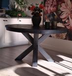 Massief houten eettafel, Huis en Inrichting, Tafels | Eettafels, Ophalen, Zo goed als nieuw, Vijf personen of meer, 100 tot 150 cm