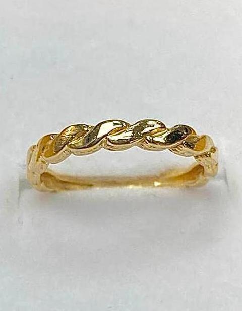 14k Gouden dames Ring, Sieraden, Tassen en Uiterlijk, Ringen, Nieuw, Dame, 17 tot 18, Goud, Ophalen of Verzenden