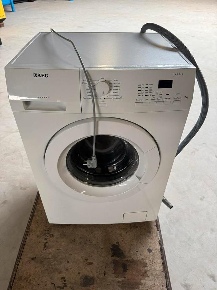 AEG Lavamat Wasmachine - Gebruikt, Witgoed en Apparatuur, Wasmachines, Gebruikt, Voorlader, 4 tot 6 kg, 85 tot 90 cm, 1200 tot 1600 toeren