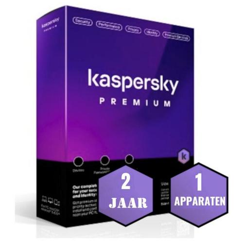 Kaspersky Premium  Total Security  | 2 Jaar | 1 Apparaten , Computers en Software, Antivirus- en Beveiligingssoftware, Nieuw, MacOS