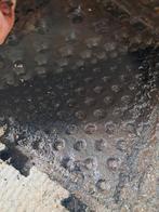Rubbermatten met noppen aan de onderkant, Ophalen