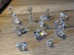 11 Kristallen figuurtjes, 5 met een Zwaantje en Swarovski, Verzamelen, Swarovski, Ophalen of Verzenden, Zo goed als nieuw, Figuurtje