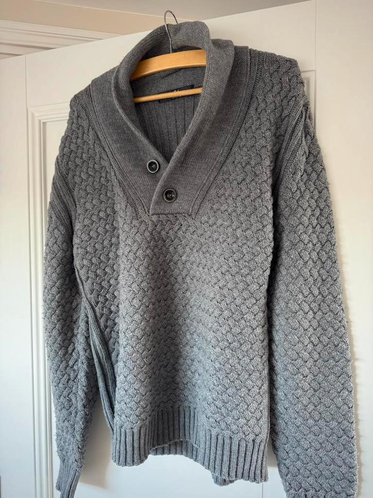 Daniele Allesandrini trui maat M, Kleding | Heren, Truien en Vesten, Zo goed als nieuw, Maat 48/50 (M), Grijs, Ophalen of Verzenden