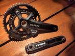 Shimano GRX-RX810 Crankstel 46-30 met 4iiii Powermeter, Crankstel of Pedalen, Gebruikt, Racefiets, Ophalen of Verzenden