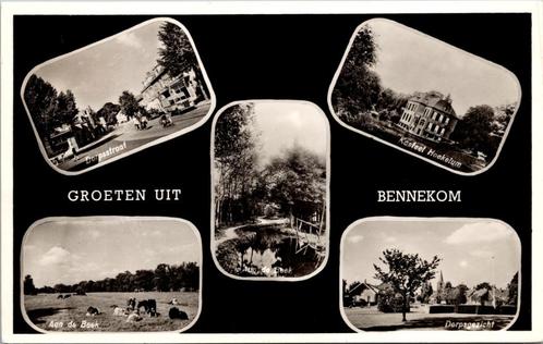 Groeten uit Bennekom - 2 ansichtkaarten (1958 / 1963), Verzamelen, Ansichtkaarten | Nederland, Gelopen, Gelderland, 1940 tot 1960