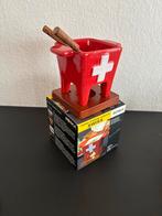 Boska Tapas Kaasfondue set - Swiss Design, Verzenden, Zo goed als nieuw, Waxinelicht, Fondueset