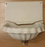 Prachtige Engels antieke of vintage wandfontein, Ophalen