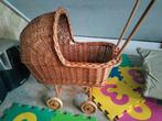 Rieten poppenwagen, Ophalen, Gebruikt, Babypop
