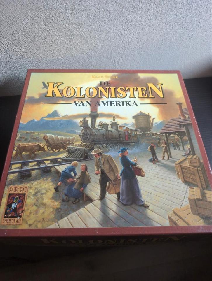 De Kolonisten van Amerika - Gebruikt, Hobby en Vrije tijd, Gezelschapsspellen | Bordspellen, Ophalen of Verzenden