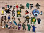 Jaren 80 vintage speelgoed action figuren turtles mighty max, Verzamelen, Ophalen of Verzenden, Zo goed als nieuw