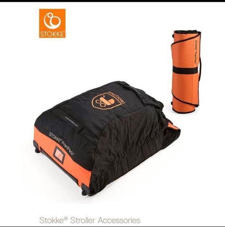 TE HUUR: Stokke prampack €12,- (reistas voor kinderwagen), Kinderen en Baby's, Kinderwagens en Combinaties, Gebruikt, Overige merken