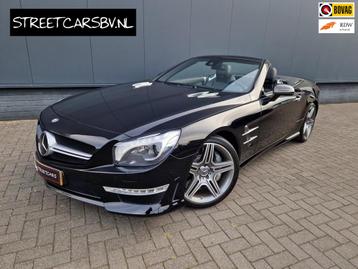 Mercedes-Benz SL-klasse 63 AMG/Deal ondh/Pano/Magic Sky/Prac beschikbaar voor biedingen