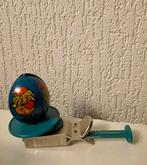 Vintage blikken speelgoed in ei met origineel bewaardoosje, Ophalen of Verzenden