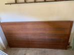 massief hardhouten tafelblad, 110 x 220, 4 cm dik, Huis en Inrichting, Tafels | Eettafels, Ophalen, Gebruikt, 100 tot 150 cm, 200 cm of meer